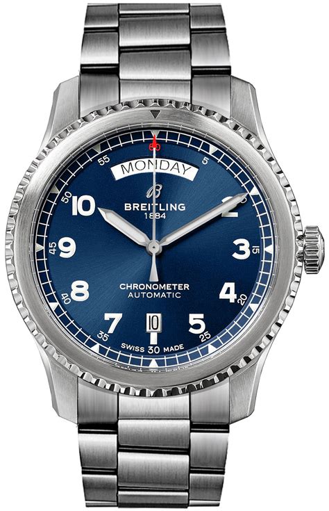 breitling navitimer aviator 8 day date|Breitling Navitimer 8 price.